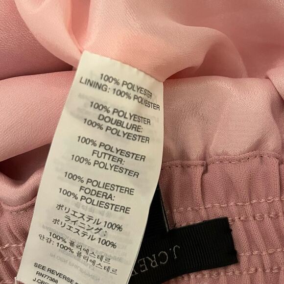 J. Crew Womens Dusty Rose Elastic Waist Exercise Shorts 4 - Picture 6 of 6